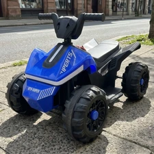 Детский квадроцикл на аккумуляторе M 6362E-4 синий